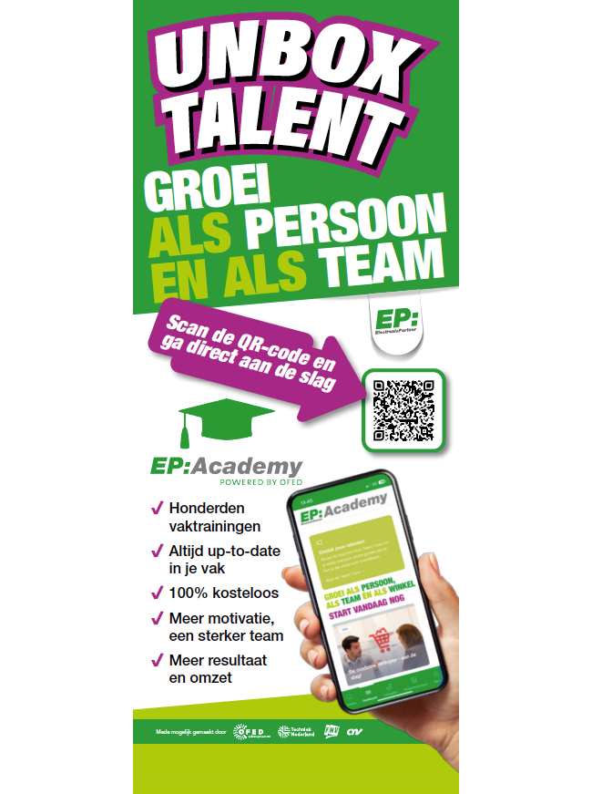 Roll-up banner | EP Academy