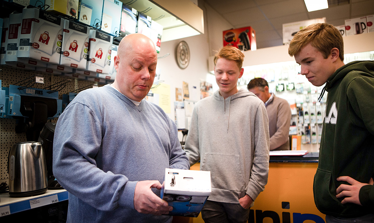 Afbeelding | Adviesgesprek winkel klein witgoed